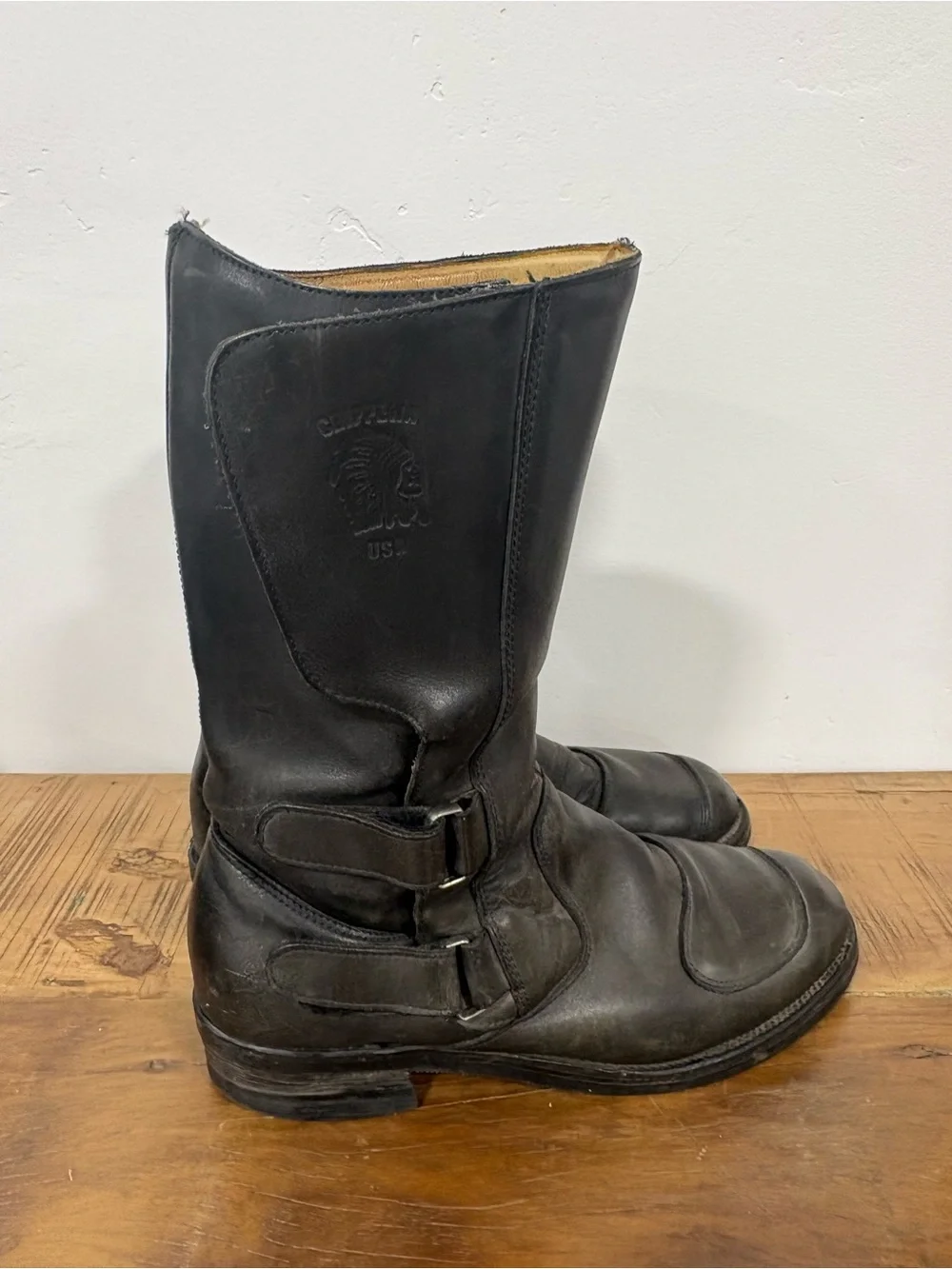 Chippewa Black Leather riding boots